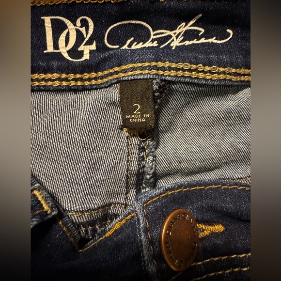 DG 2 Embroidered Straight Leg Jeans - Picture 10 of 12
